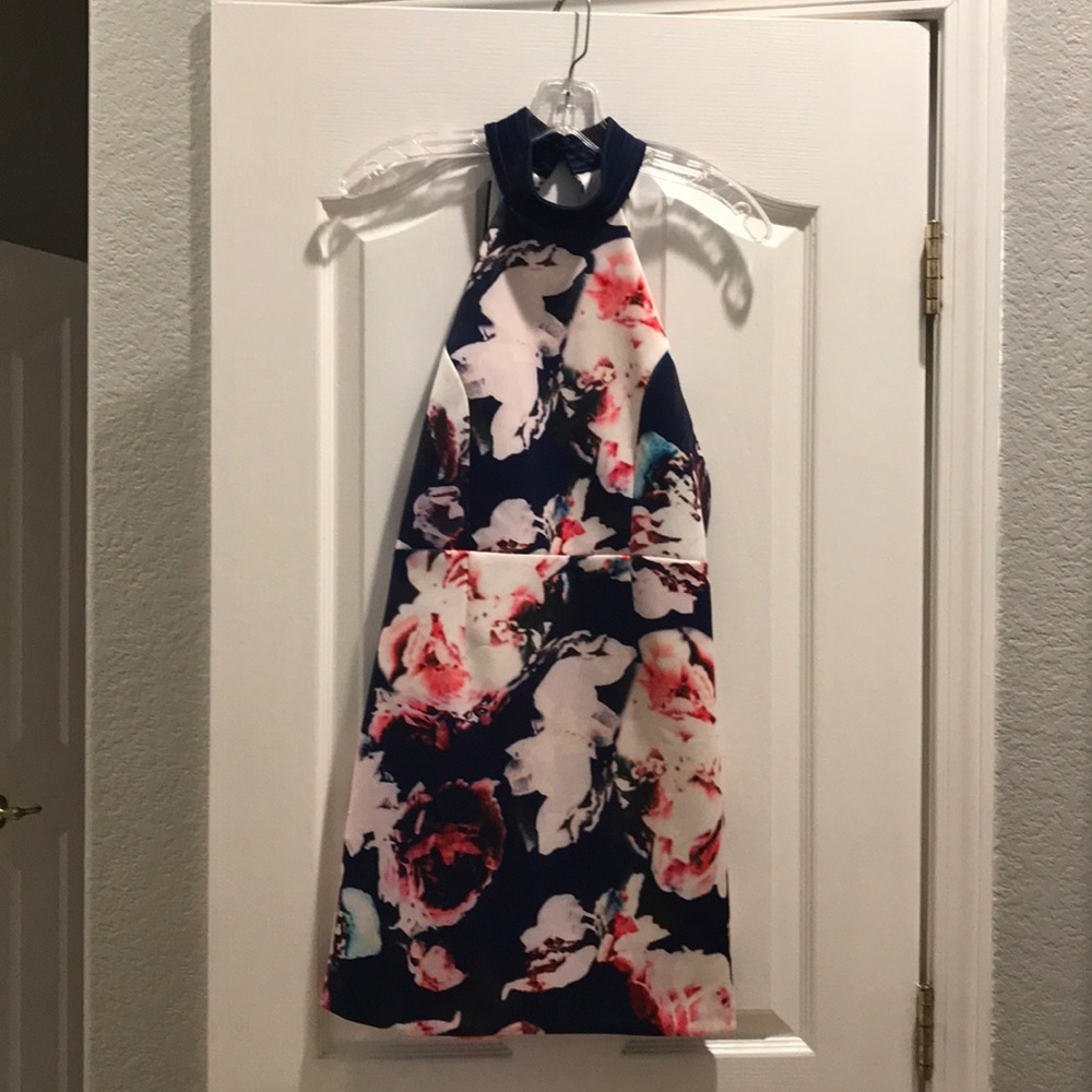 High neck, tight fitting formal dress. BRAND NEW